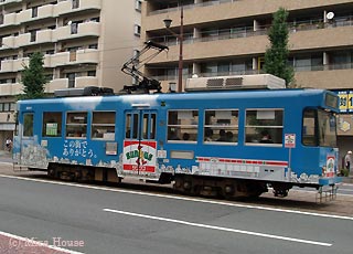 広告電車の写真２