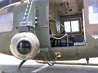 偵察ヘリ UH-1J 偵察装置 @熊本空港