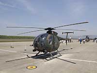 近距離暗視装置搭載 OH-6Dxs @熊本空港