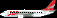 JAL Express B737-446