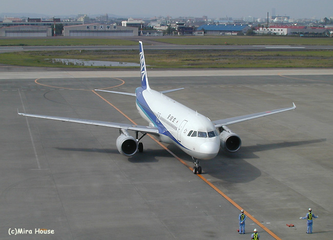 ANA A320 @宮崎空港