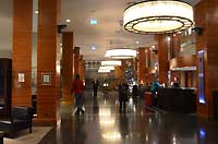 Entrance and crush-room
