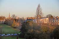 from the room