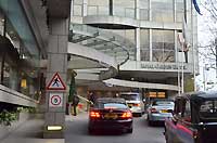 entrance of Royal Garden Hotel