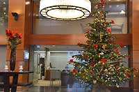hotel lobby