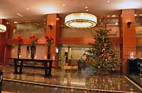 hotel lobby