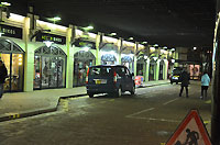 in front of Embankment station