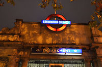 Embankment station