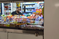 kiosk at Embankment station
