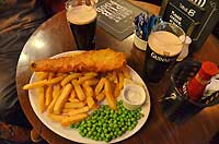 Cod and Chips at Prince Of Wales