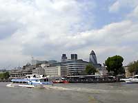 Swiss Re and Tower Millennium Pier /D200
