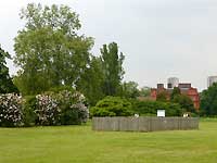 Kew Palace and thermometer shelter /Lumix FX33