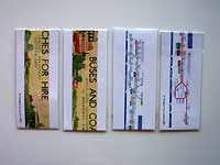 Book mark from London transport museum /FX33