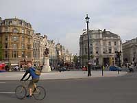 Equestrian Statue of Charles I at Trafalgar Square /D200
