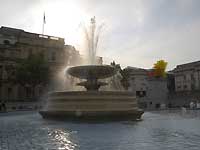 Fountain at Trafalgar Square