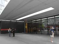 in frong of Museum of London /D200