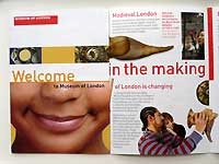 brochure of Museum of London /FX33